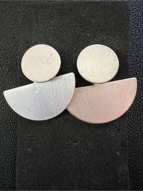 Bella Uno Silver Earrings